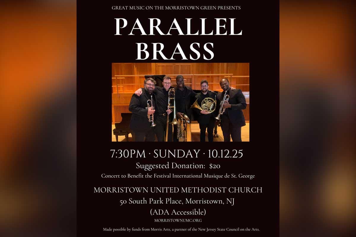 Parallel Brass concert flyer