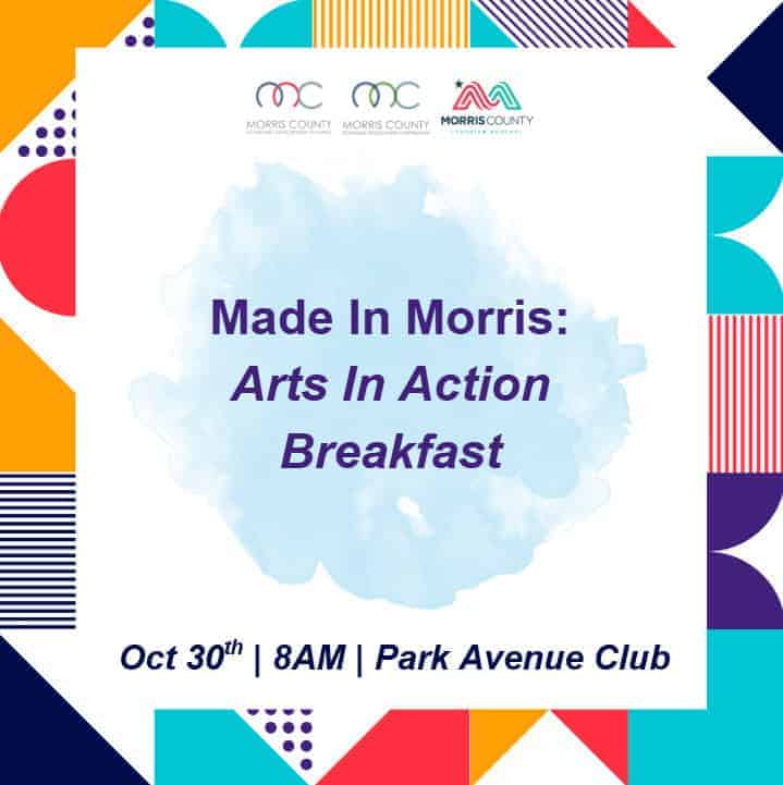 Made in Morris Arts in Action Breakfast graphic