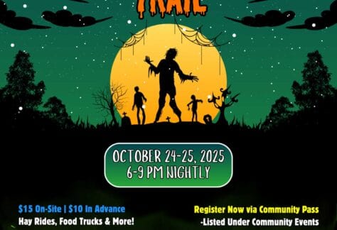 Haunted Trail in Randolph flyer