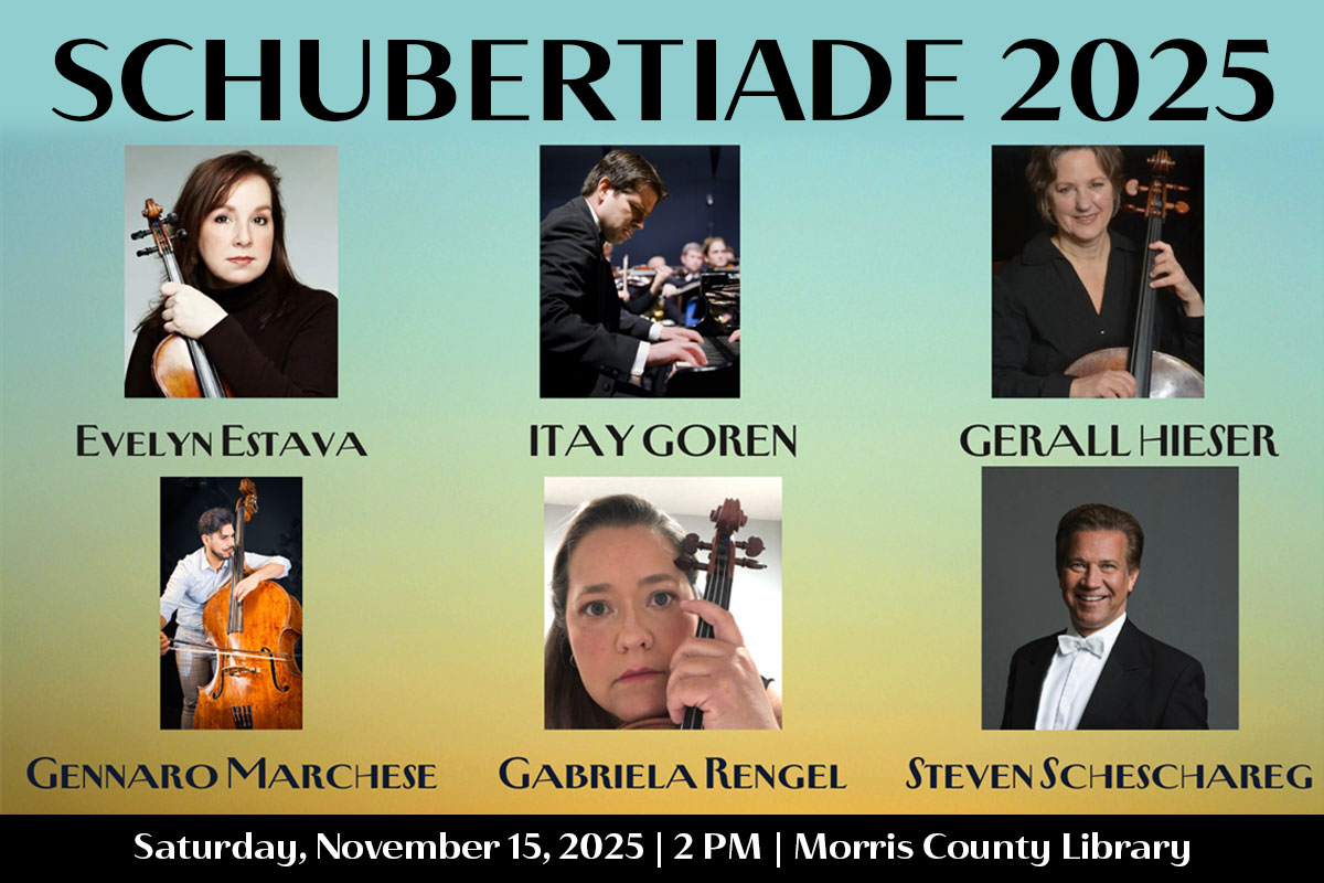 Schubertiade 2025 flyer