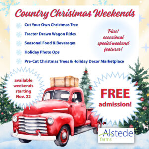Country Christmas at Alstede Farms flyer