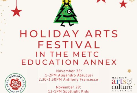 Holiday Arts Festival at METC flyer