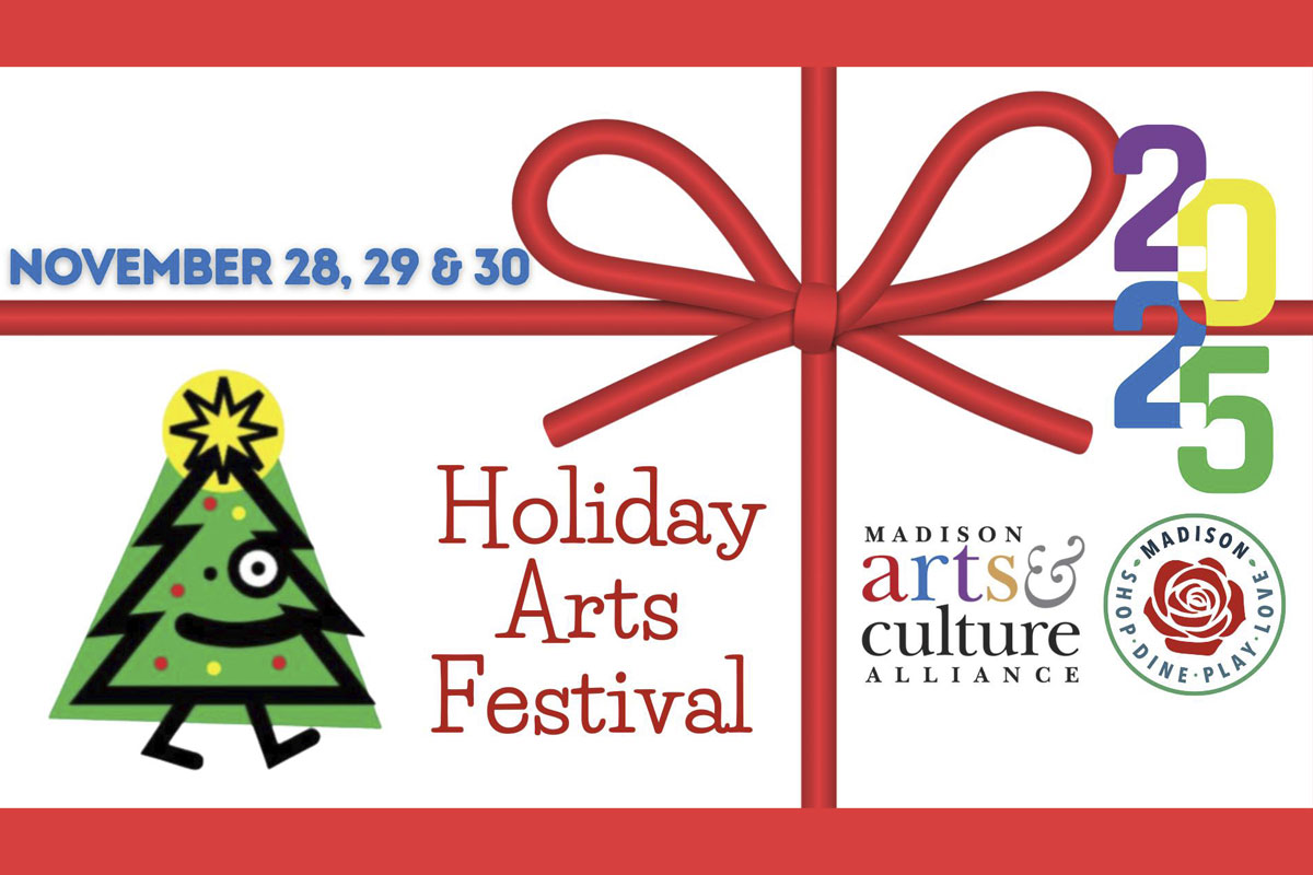 Madison Holiday Arts Festival 2025 flyer