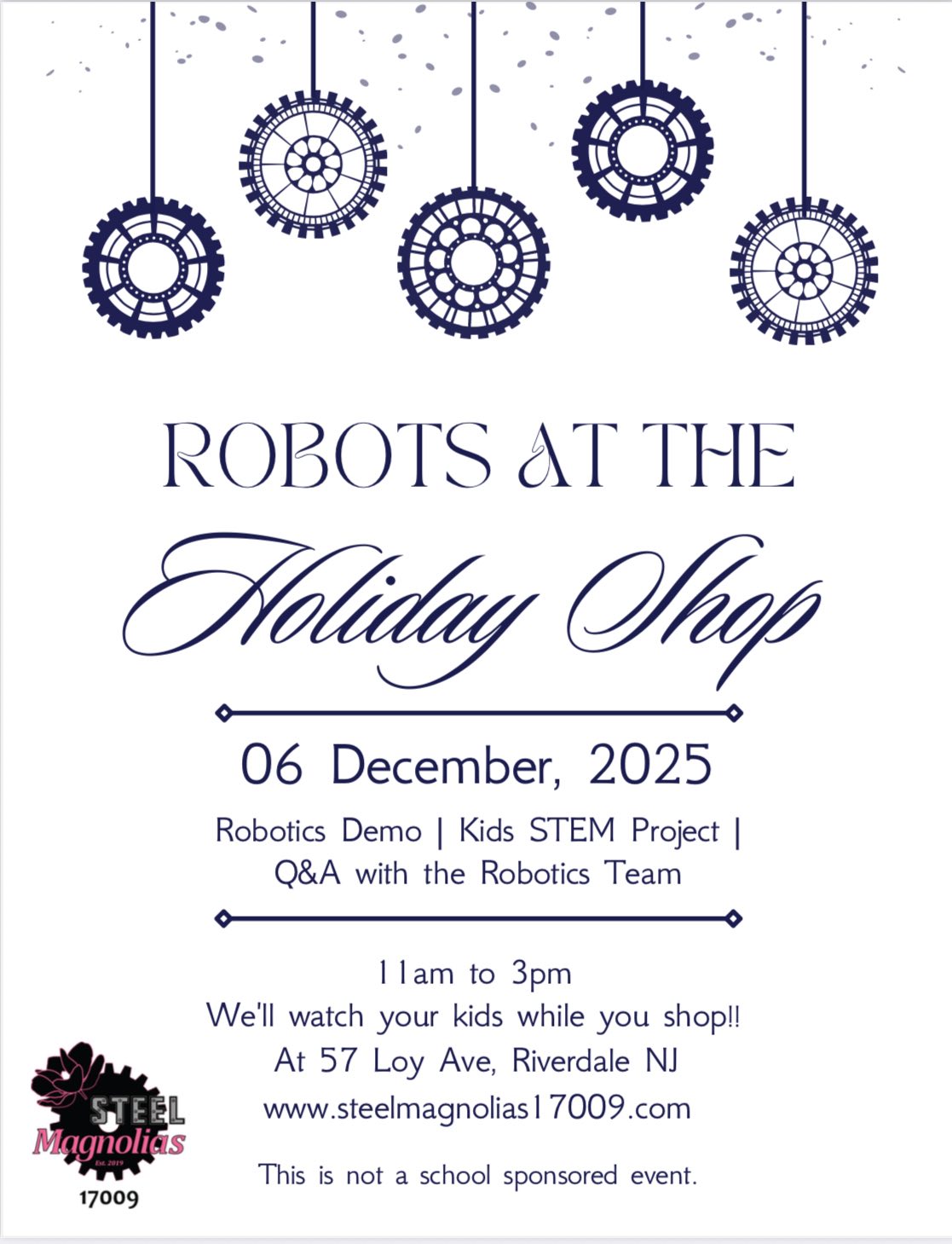 Robots At The Holiday Shop