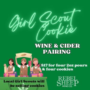 Girl Scout Cookie & Wine Pairing