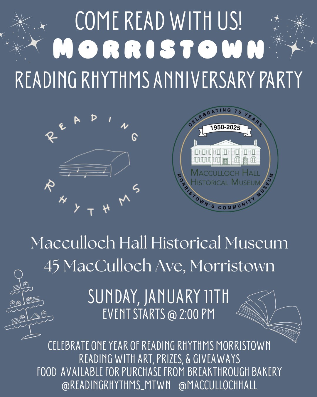 Reading Rhythms Morristown Chapt-iversary