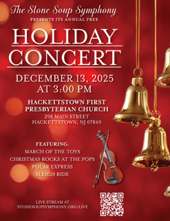 Free Holiday Concert at Beautiful Historic First Presbyterian Church