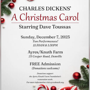 Charles Dickens' Christmas Carol flyer