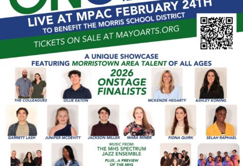 Morristown ONSTAGE is a unique showcase featuring talent from the greater Morristown community and beyond, and the Morris Educational Foundation’s largest fundraiser to support the Morris School District.