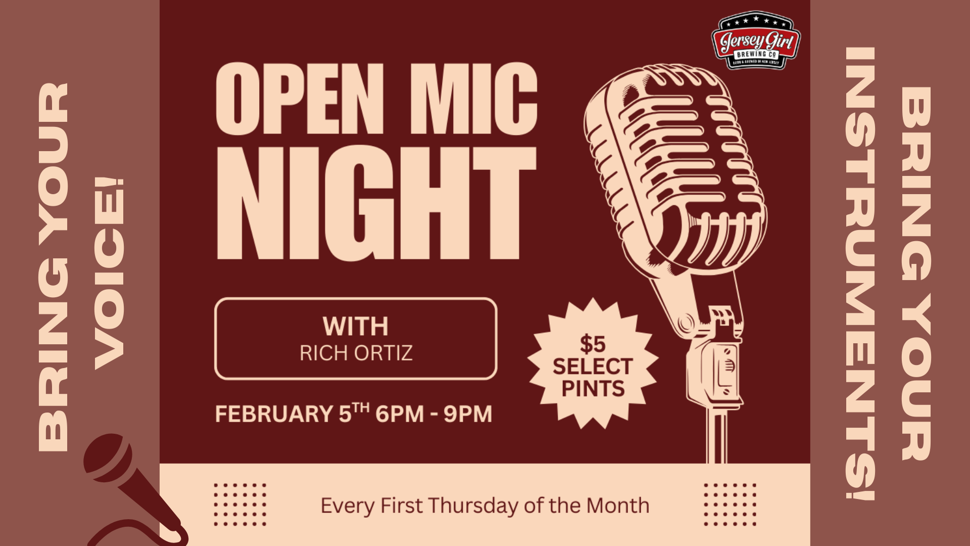 Open Mic Night!