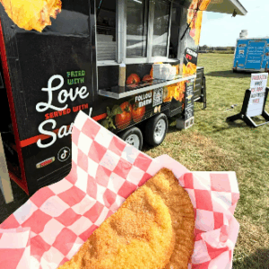 Mama's Fried Pizza Food Truck at Jersey Girl's Brewing