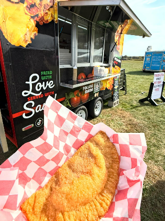Mama's Fried Pizza Food Truck at Jersey Girl Brewing