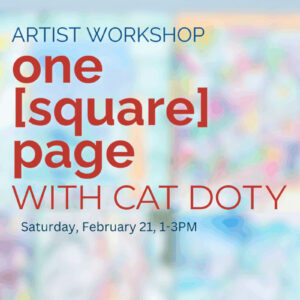Artist Workshop with Cat Doty
