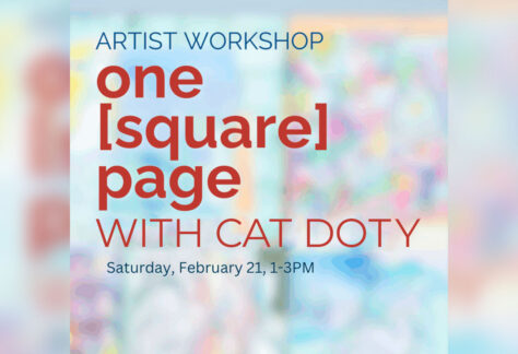 Artist Workshop with Cat Doty
