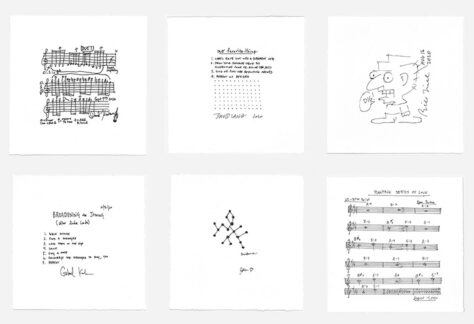 Notes on Napkins Exhibit at the Morris Museum