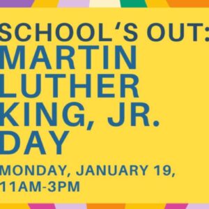 School's Out: January 19th Craft at METC