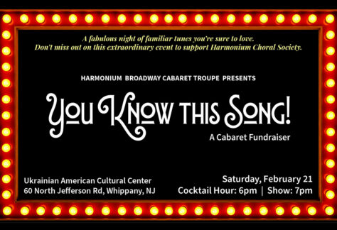 Harmonium Broadway Cabaret Troupe Presents You Know This Song 2026 Broadway Cabaret Benefit