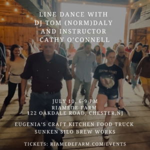 Line Dancing at Riamede Farm