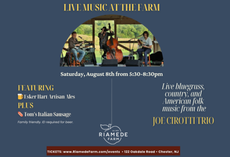 Live Music at the Farm - The Joe Cirotti Trio