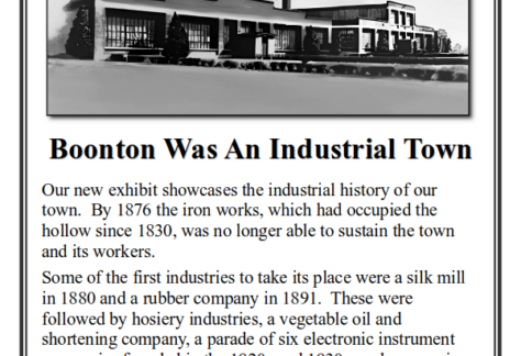 Boonton: Industrial Town