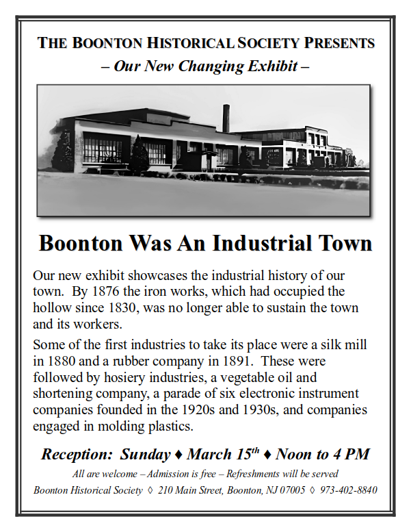 Boonton: Industrial Town