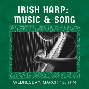 Irish Harp Music and Song at METC