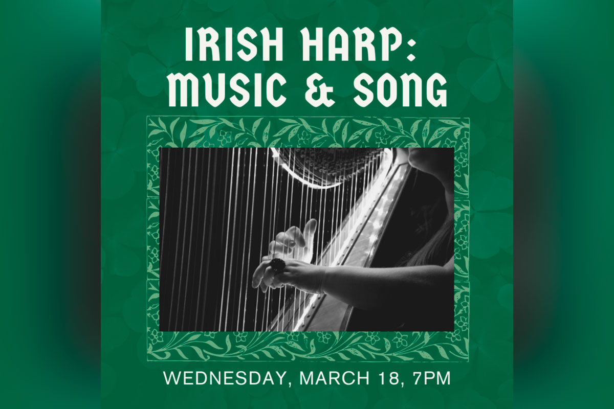 Irish Harp Music and Song at METC