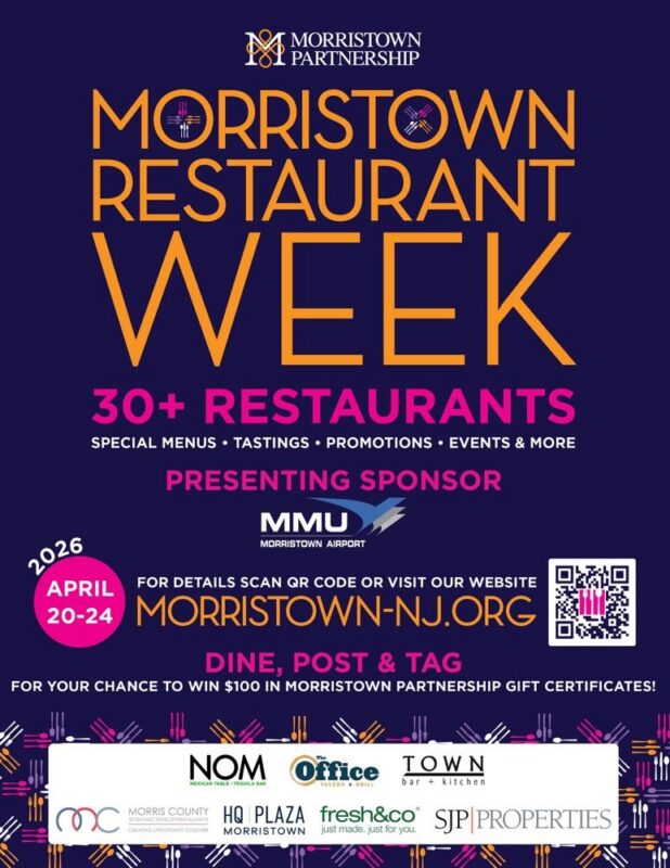 Morristown Restaurant Week 2026