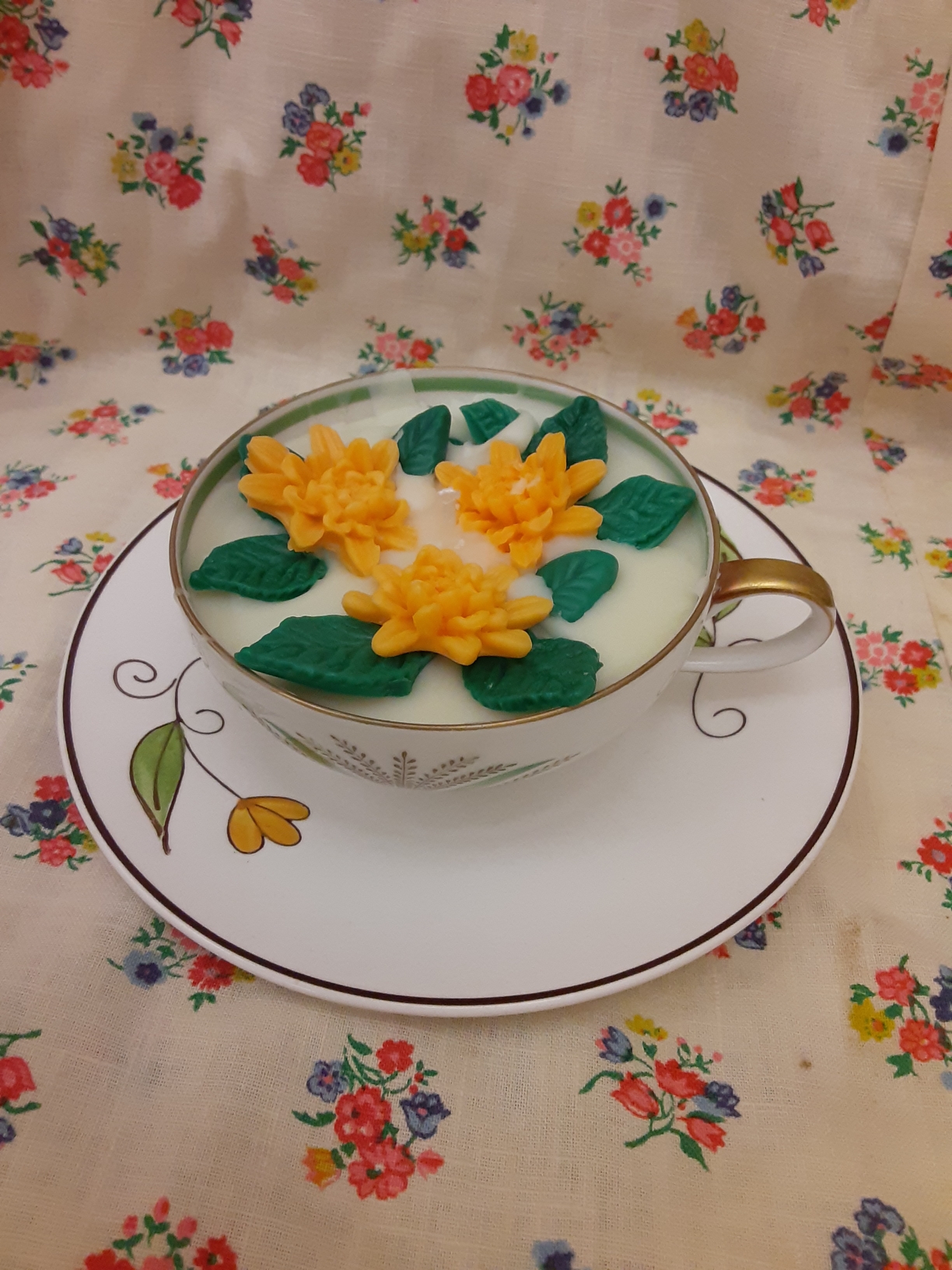 Mother's Day Teacup Candles