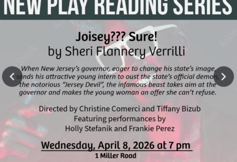 Pioneer Productions Play Readings: Joisey, Writer's Block, and Morristown Ghost