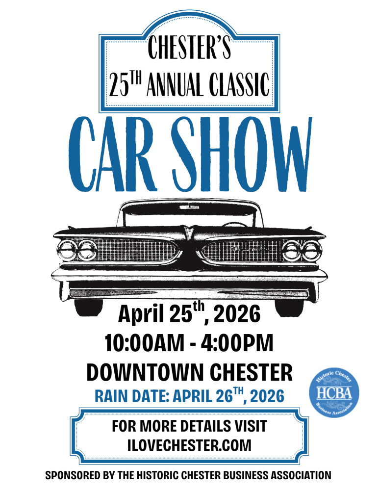 Chester’s 25th Annual Classic Car Show