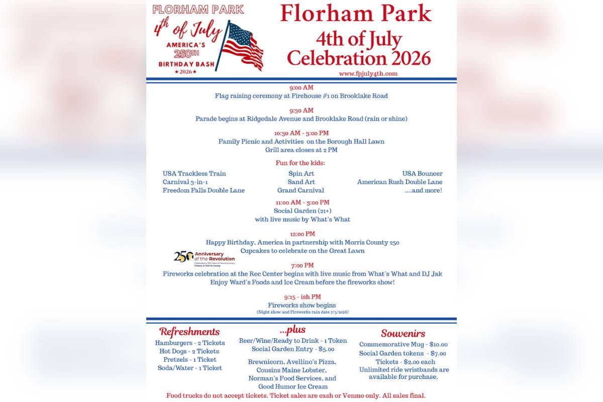 Florham Park 4th of July Celebration