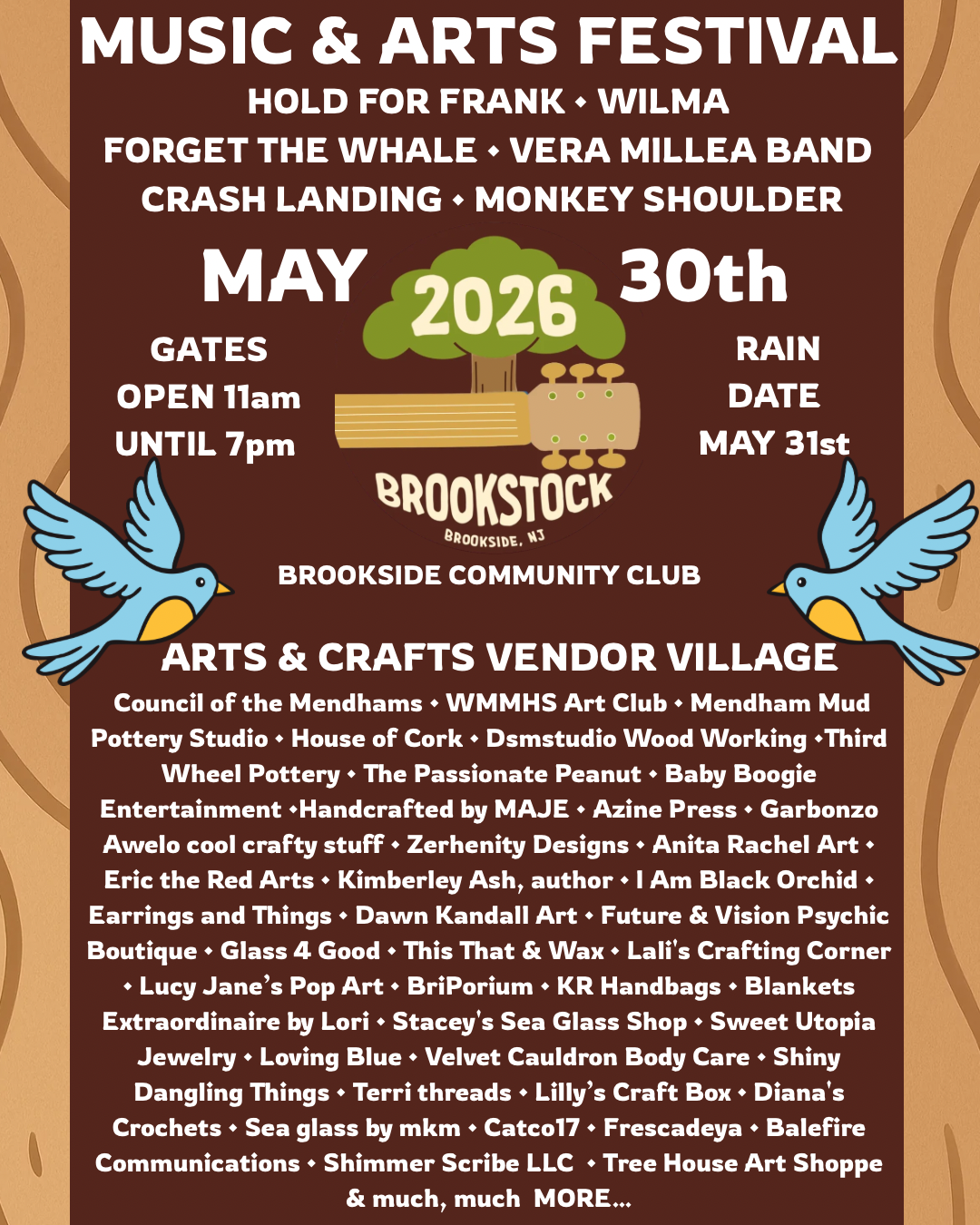 2nd Annual Brookstock Music & Arts Fest