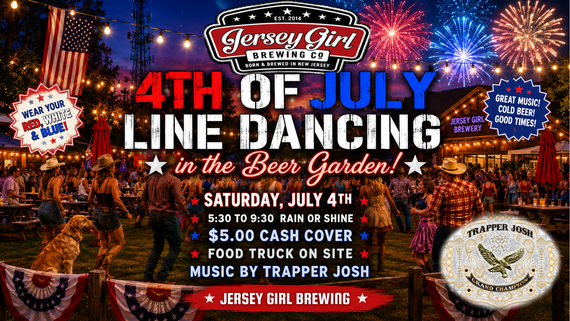 Blue Collar Cowboy Line Dancing
