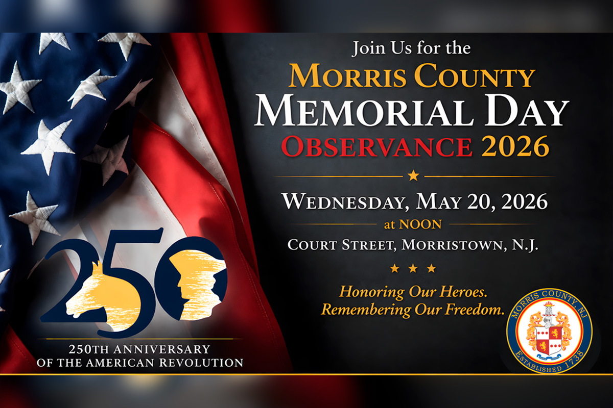 2026 Morris County Memorial Day Observance