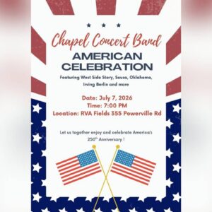 Boonton Chapel Concert Band American Celebration