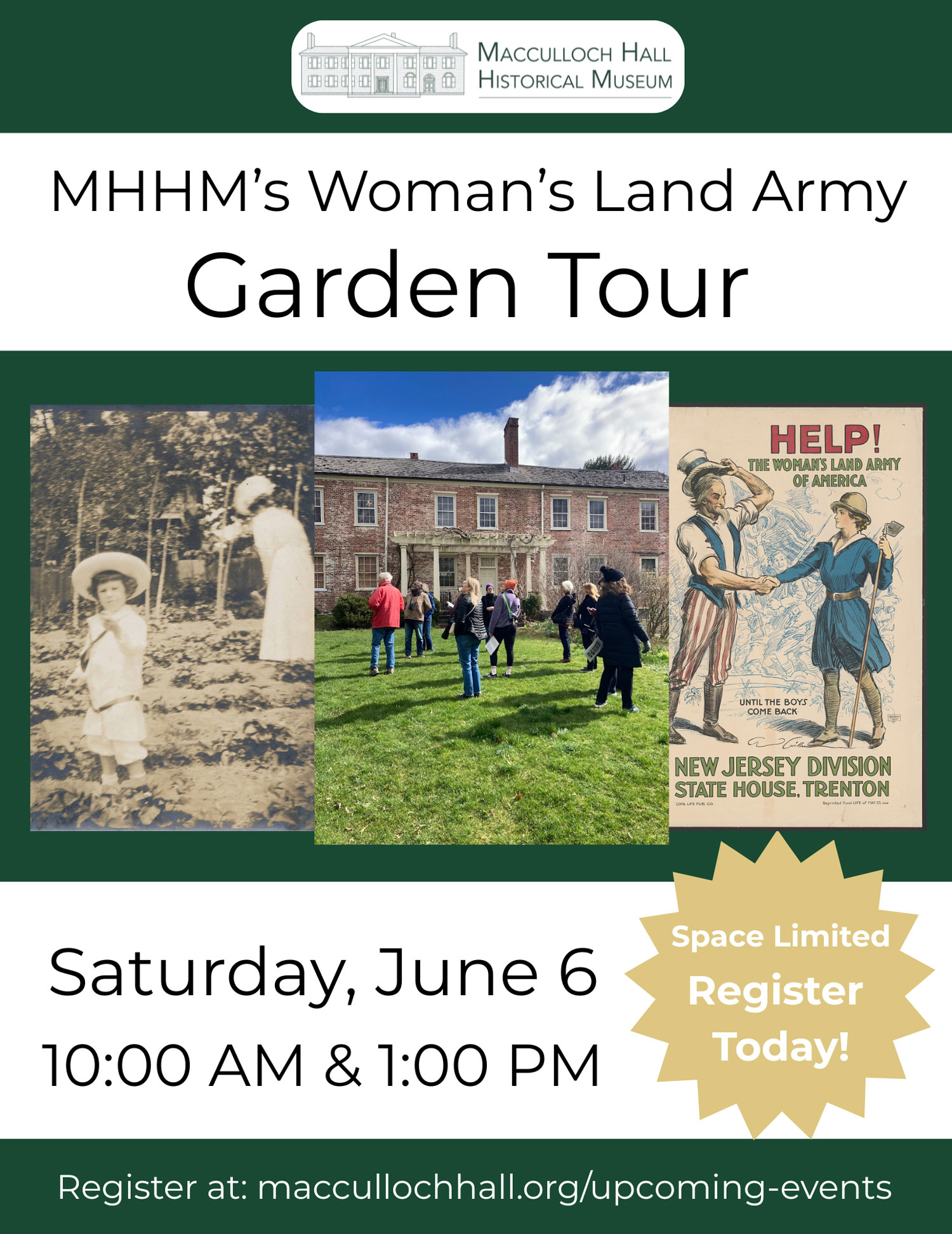 MHHM Women's Land Army Garden Tour
