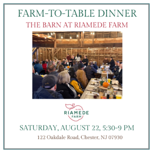 Farm-to-Table Dinner at Riamede Farm