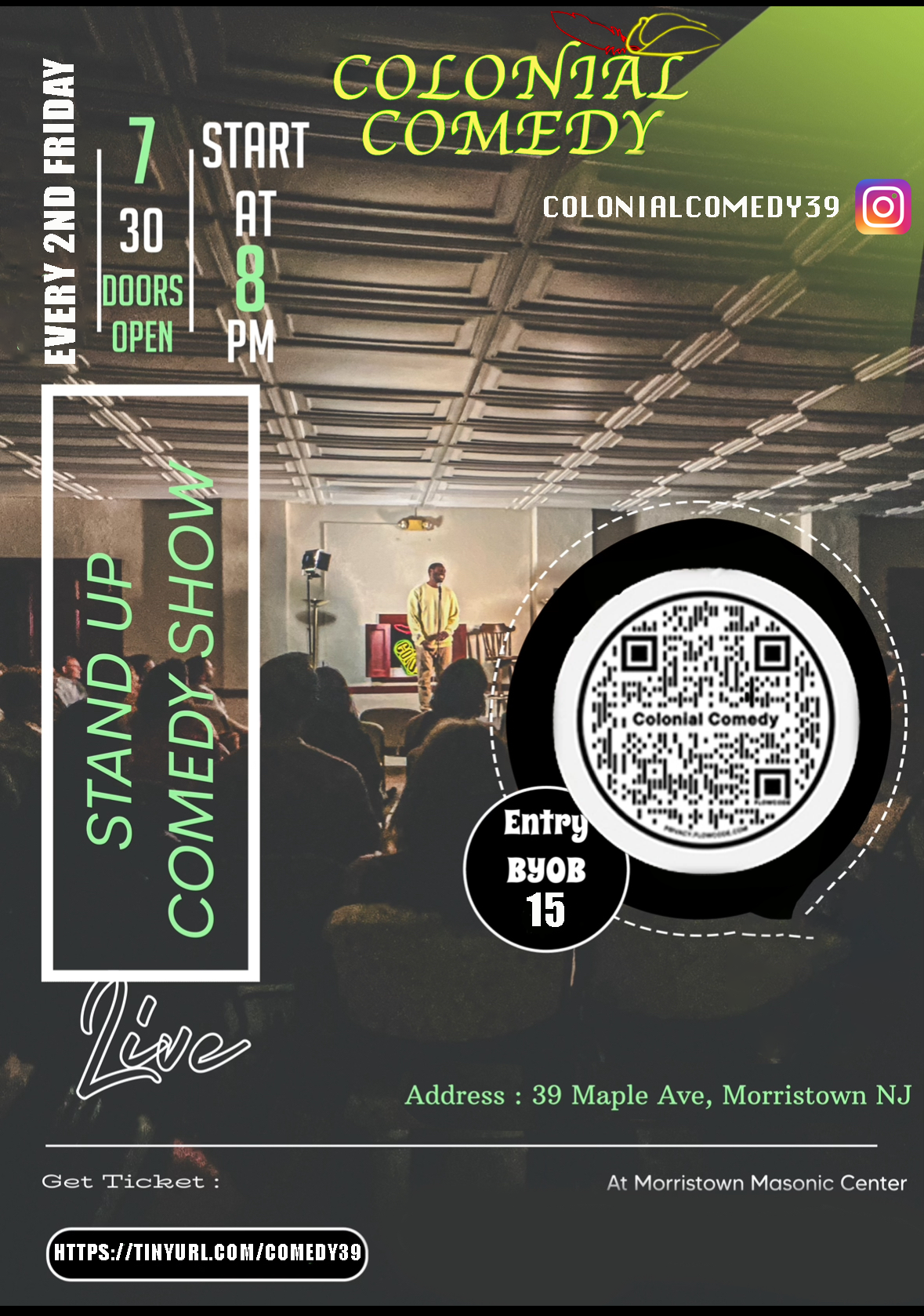 BYOB Comedy Show in Morristown