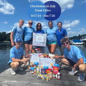 Fourth Annual Christmas in July Food Drive at Bridge Marina