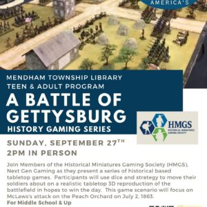 History Gaming Series – A Battle of Gettysburg