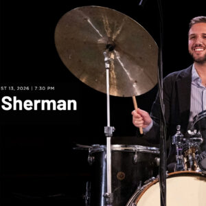 Evan Sherman on the Back Deck at the Morris Museum