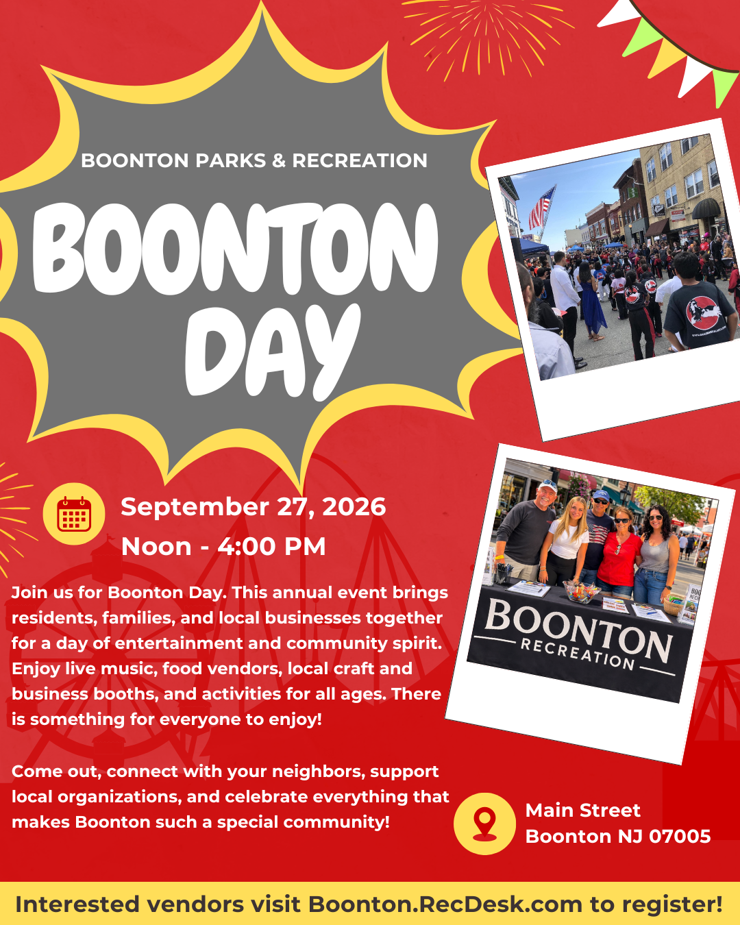 2026 Boonton Day