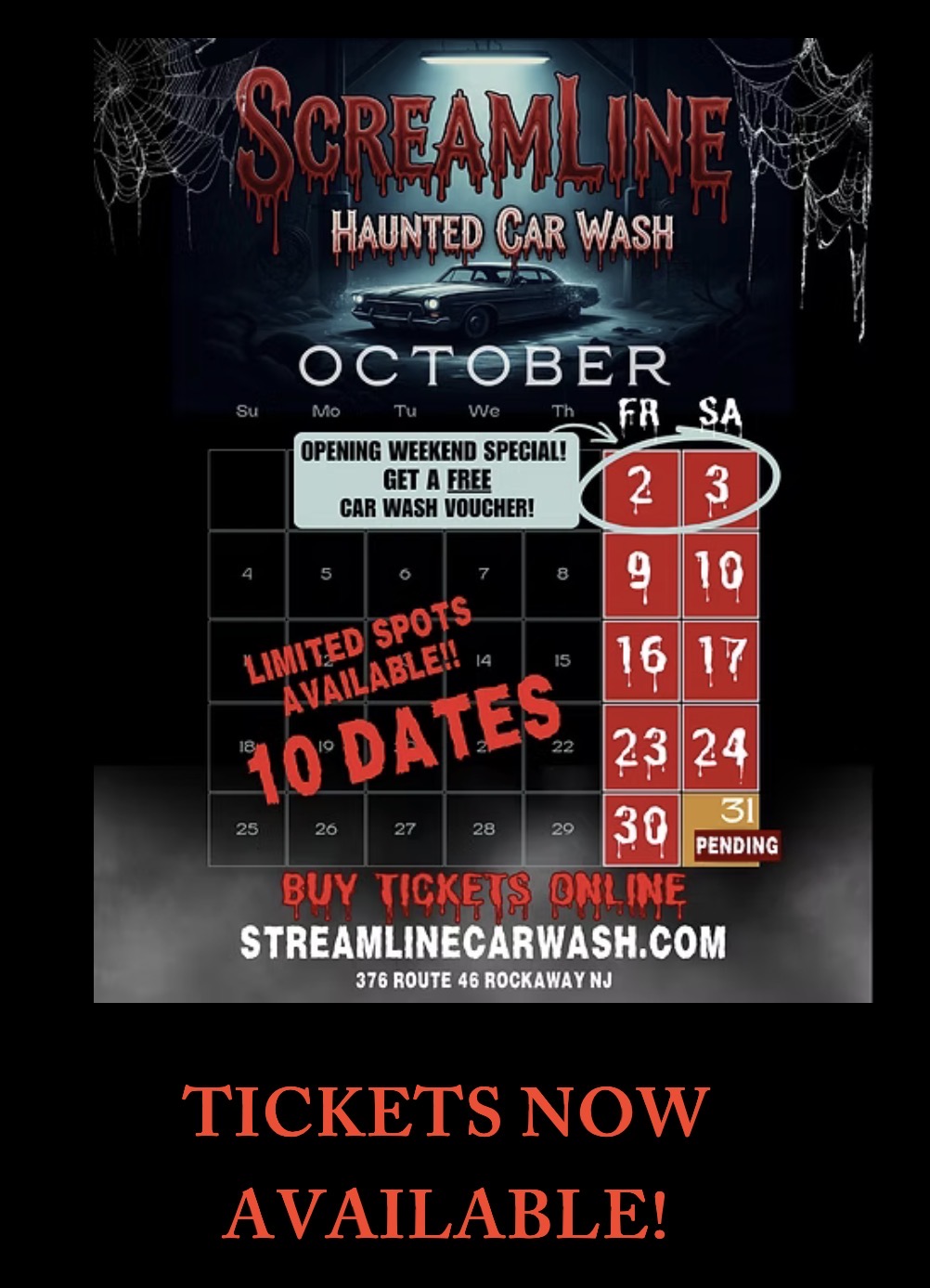 Screamline Haunted Car Wash