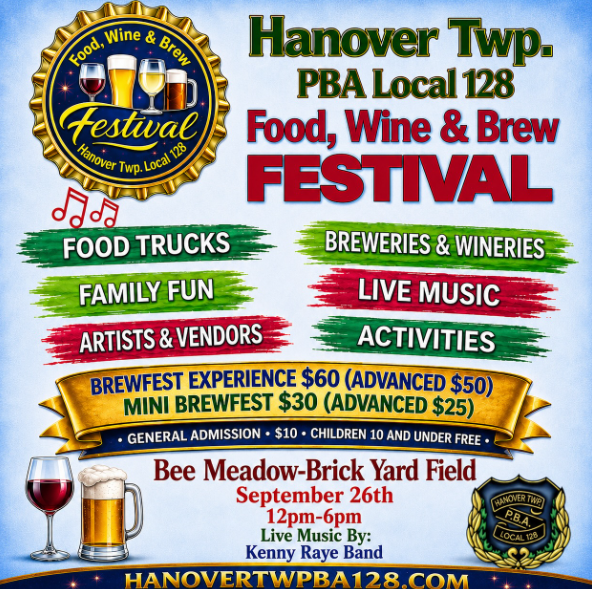 Hanover Township PBA Local 128 Food, Wine, and Brew Festival