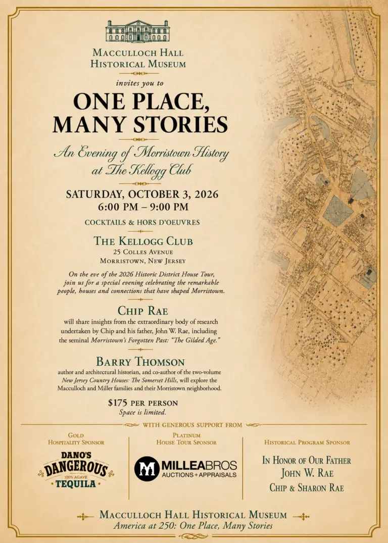 An Evening of Morristown History