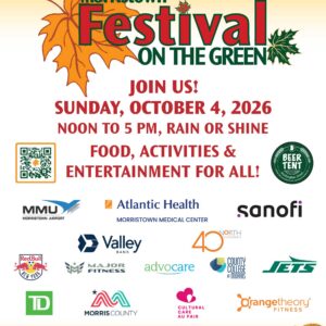 Morristown Festival on the Green October 4 New Date