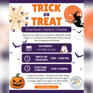 Trick or Treating & Costume Contest in Downtown Historic Chester